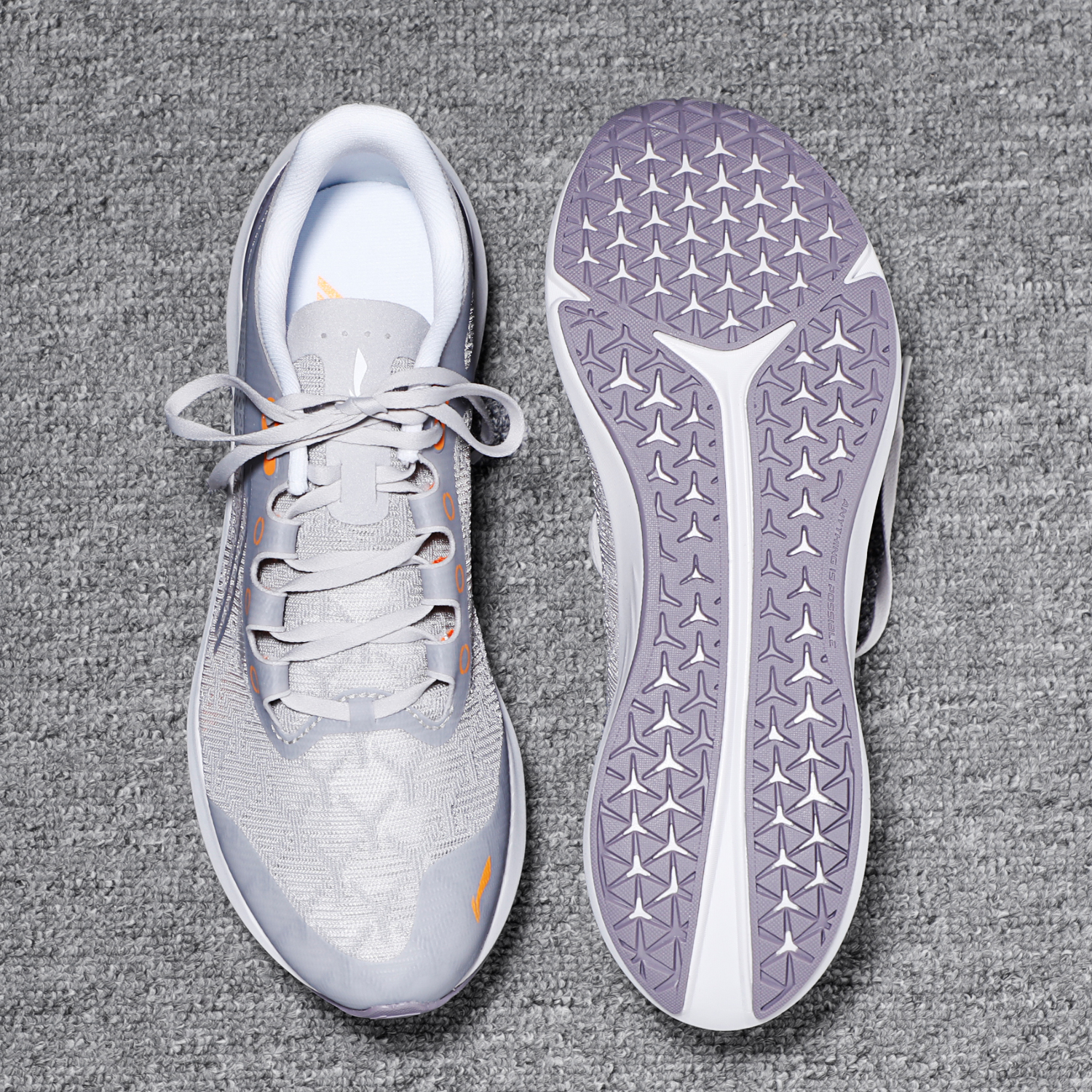 跑步鞋缓震李宁舒适透气软弹女