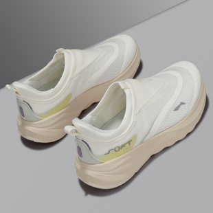 舒适网面休闲鞋 李宁2025秋季 2女软底一脚蹬懒人鞋 AGLV006 SOFT