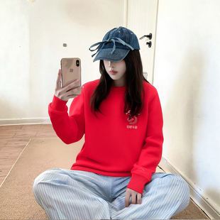 李宁2026马年新年运动日进斗金保暖舒适简约百搭休闲卫衣AWDW281