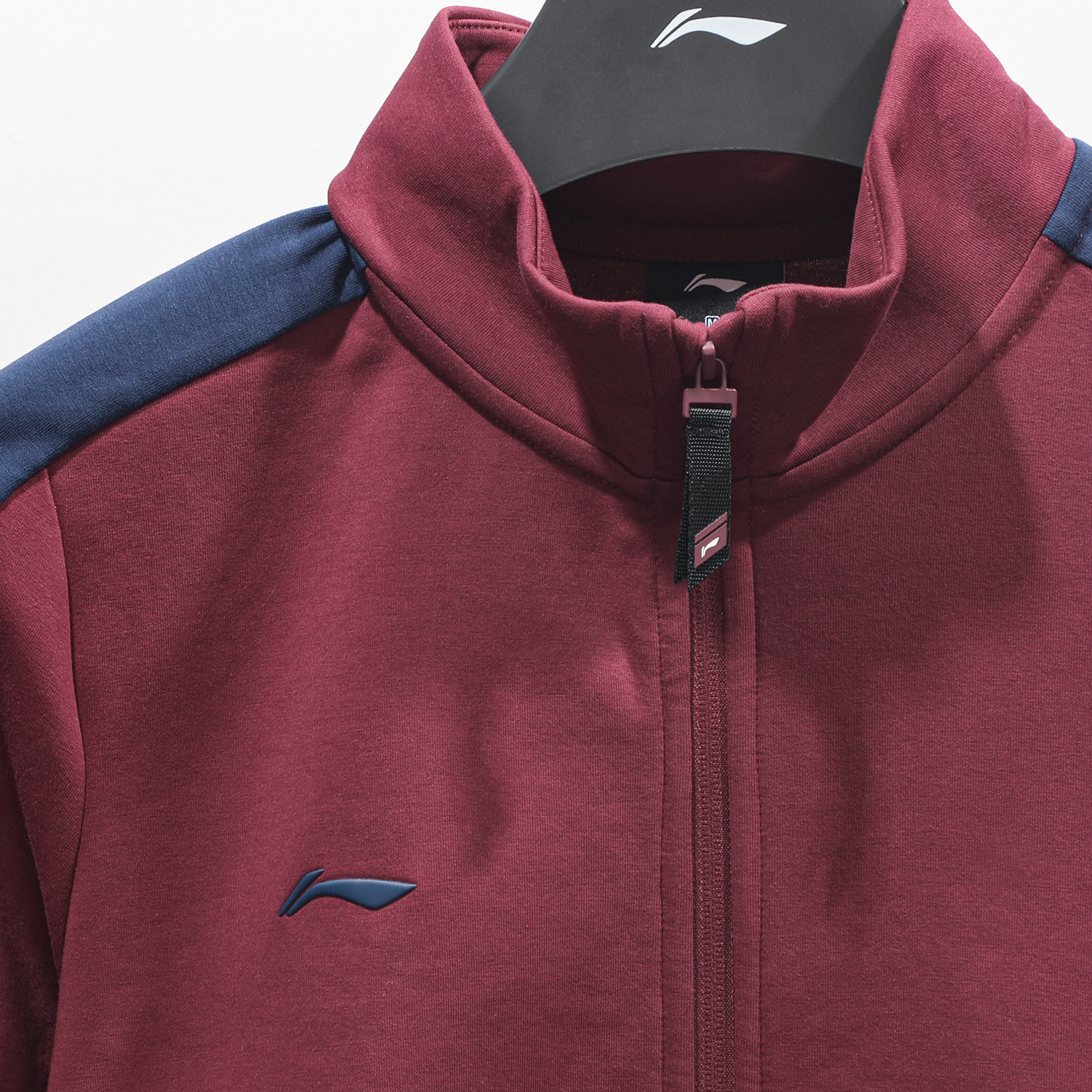 李宁卫衣外套2025秋季新款女子透气时尚潮流立领休闲上衣运动长袖