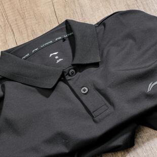 李宁2025夏季男款专柜冰感舒适吸湿排汗潮流休闲POLO衫APLV037