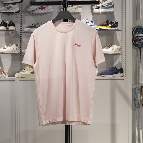 李宁冰丝短袖男2025夏季新款健身网眼速干团购排汗舒适T恤AHST347