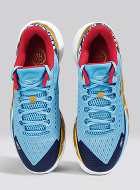 安德玛2025秋季男子拼接透气体侧实战防滑训练潮流篮球鞋3026276