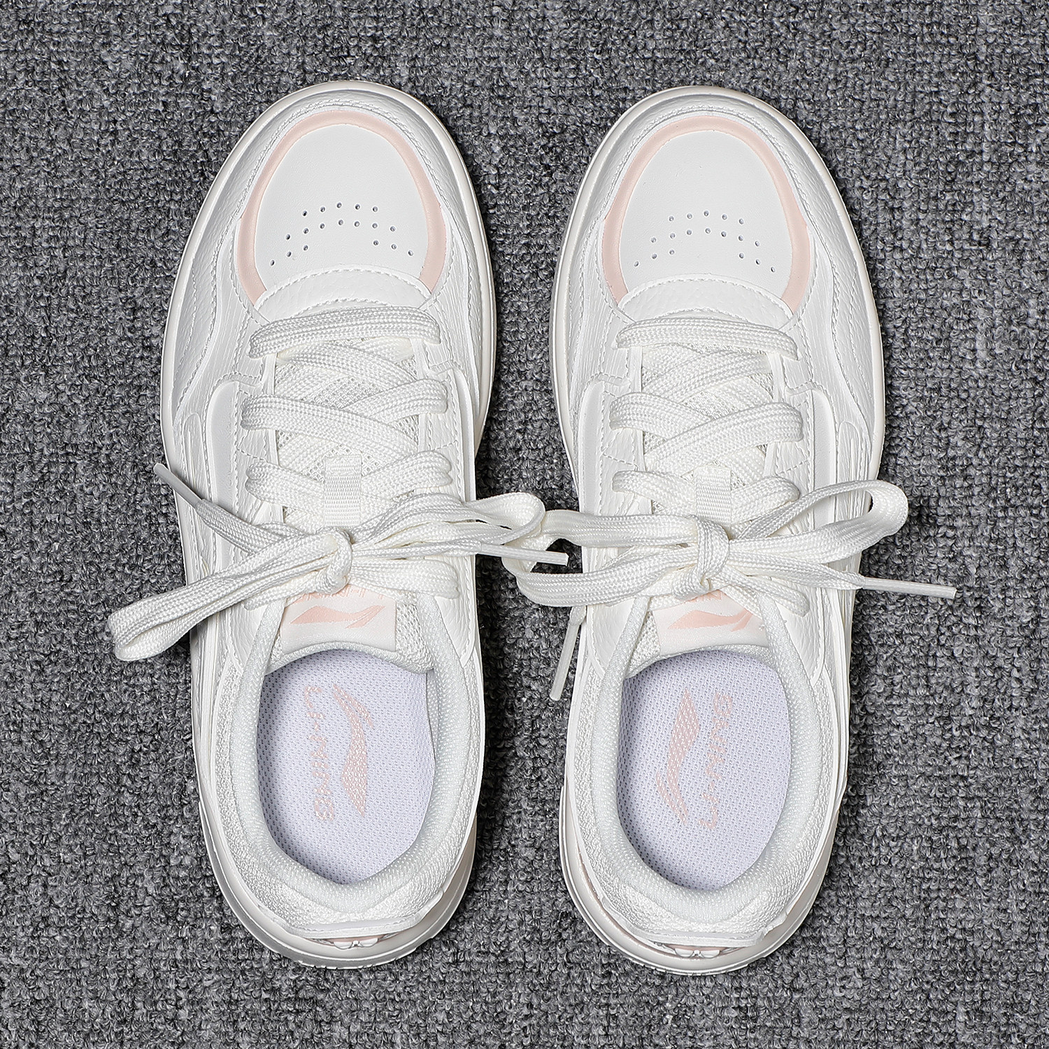 李宁2026春季新款女子奶酪1板鞋运动时尚系列经典舒适百搭休闲鞋,运动鞋new,板鞋,淘宝优惠券,粉丝福利购,淘宝优惠卷