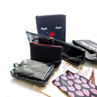 现货包邮MAC KVD Bobbi Nordstrom大牌百货化妆包收纳包布面皮质