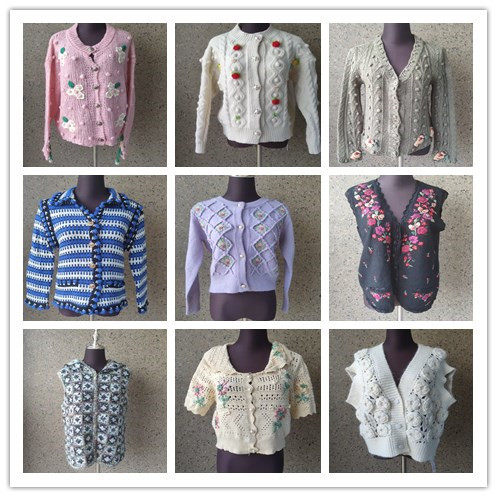 B436vintage古着毛衣开衫外套