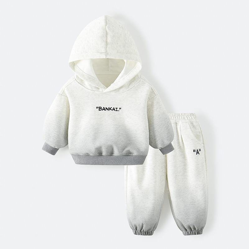 特价撤柜童装运动卫衣套装外套 xiaowangzi-连帽BANKAI渐变套装