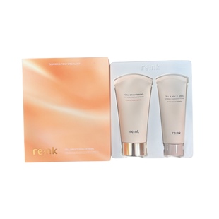 韩国直邮实名通关renk细胞实效亮白洁面套丽人凯洗面奶洁面企划