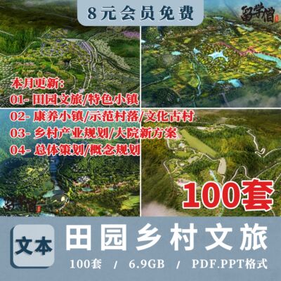 2026生态田园综合体农业园乡村建筑旅游规划景观策划设计方案文本