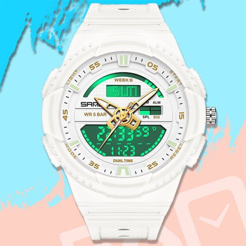 情侣多功能初高中学生手表男女款运动防水夜光儿童生日礼物电子表