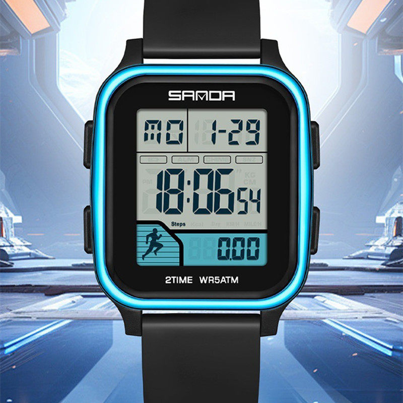 儿童手表男款中小学生高中青少年初中运动防水学生党多功能电子表