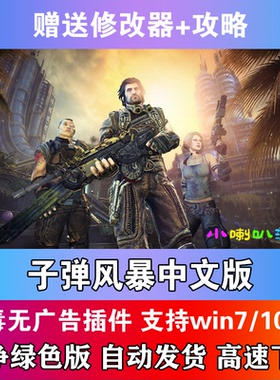 子弹风暴中文版PC电脑单机射击游戏绿色版支持win7/10/11