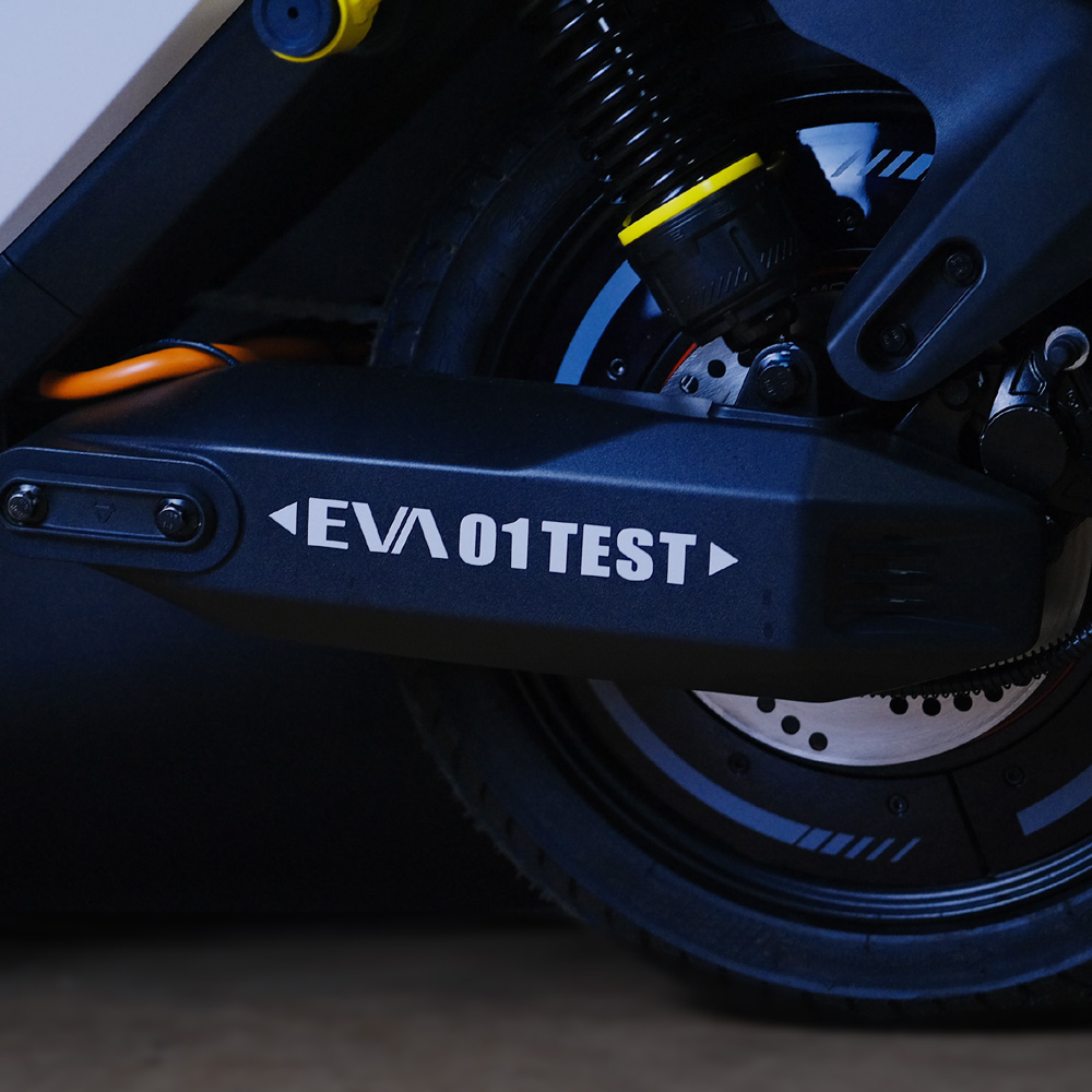 新款小牛umax U3 后摇臂贴纸贴纸装饰个性创意防水反光车贴