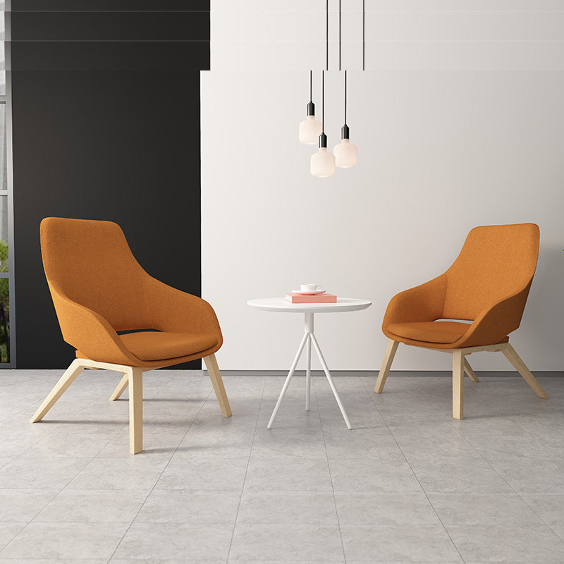 一桌二椅客厅阳台单人沙发椅简约现代接待会客桌椅休闲洽谈桌椅子