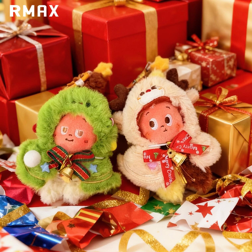 RMAX星星人挂件美味时刻系列现烤小饼干毛绒挂件娃衣圣诞精灵套装