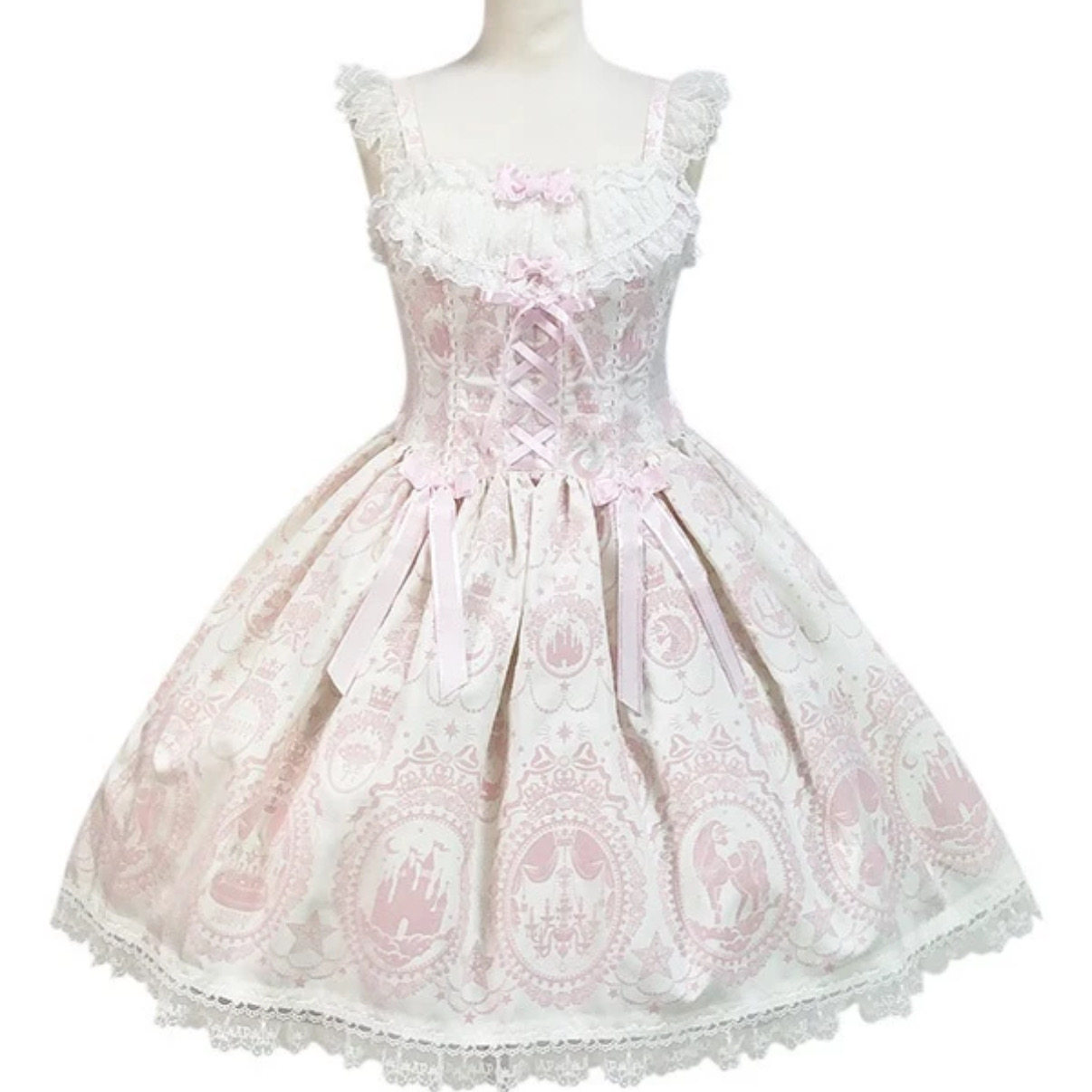 公主的假面舞会Lolita重工甜美洋装jsk吊带连衣裙,模玩/动漫/周边/娃圈三坑/桌游,lolita洛丽塔/软妹装/洋装,淘宝优惠券,粉丝福利购,淘宝优惠卷