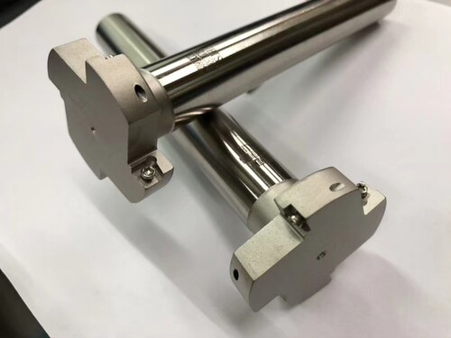 三面刃T型槽铣刀杆HTS-55-H10-C25-150-6T适配CCMT060204刀片