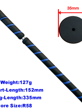 两截式推杆握把 Belly Putter Grip 加长通用高尔夫推杆握把练习