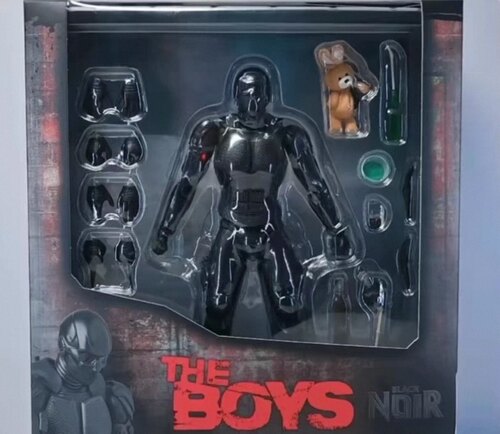 元祖模型 mafex玄色  the boys 黑袍 美剧 吗啡可动手办