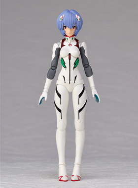 元祖模型 海洋堂山口式 EVA 新世纪福音战士EV-022EX 绫波丽 白色