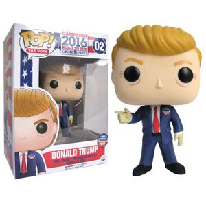 元祖模型 Funko POP! 02 美国大选2016总统 唐纳德特朗普 川普Q版