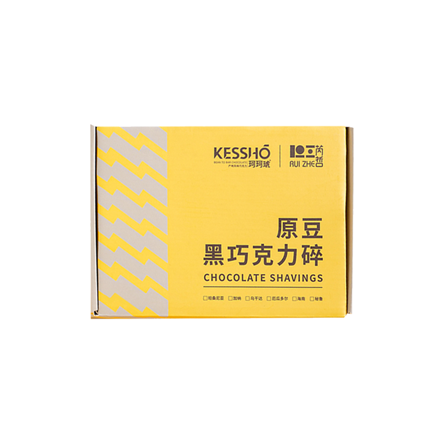 芮哲加纳巧克力碎 原豆黑巧克力碎 可可饮品250g商用咖啡茶饮原料
