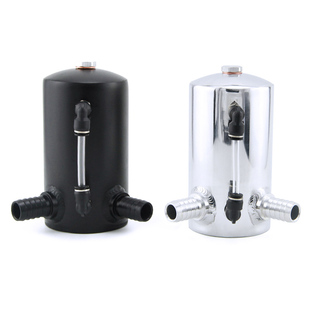 机油透气壶二次进气机油透气壶油气分离器改装油水废气过滤19mm