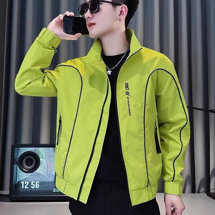 翻领+刺绣+潮牌+美式+宽松+春秋