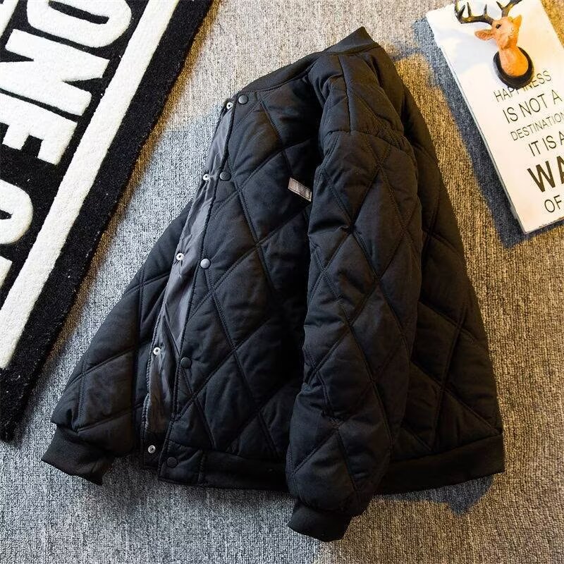 潮牌加厚冬季保暖棉衣外套