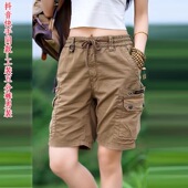 男款 潮牌青年男裤 纯棉5分裤 美式 男生短裤 五分裤 休闲迷彩夏季 工装