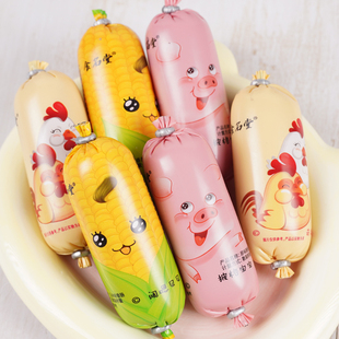 食名堂小香肠儿童零食美味鸡肉玉米香肠香辣味办公室休闲泡面搭档