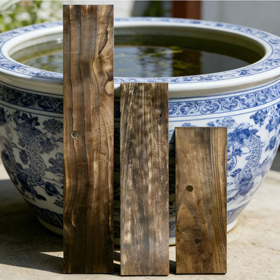 古法鱼缸流水板流水罐配件防腐