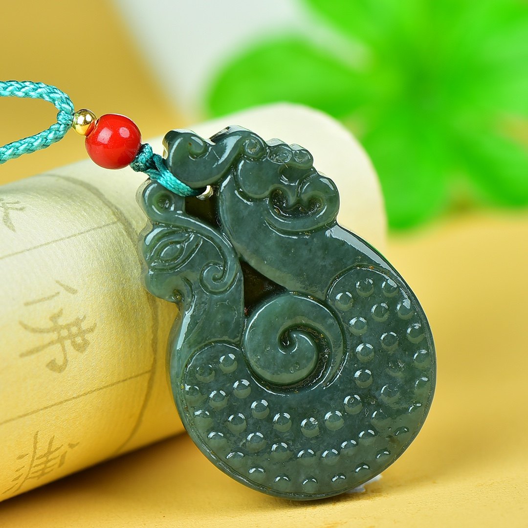 和田玉青玉细料龙行天下挂件青玉仿古龙吊坠男女款毛衣链,珠宝/钻石/翡翠,颈饰,淘宝优惠券,粉丝福利购,淘宝优惠卷