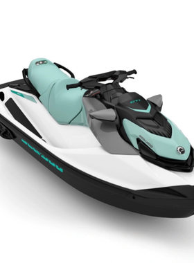 Seadoo庞巴迪BRP2024款GTI 130蓝绿色 赛博绿海上水上高速摩托艇