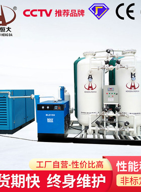 PSA氮气发生器装置 食品级蔬菜包装高纯度制氮机一体式小型氮气机