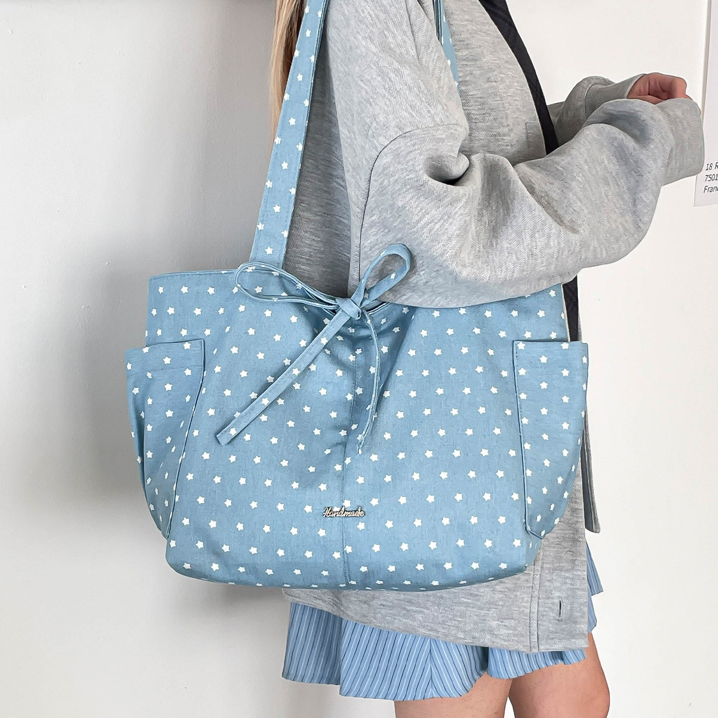 牛仔布包包女新款2026时尚休闲慵懒风学生单肩包大容量通勤托特包,箱包皮具/热销女包/男包,通用款女包,淘宝优惠券,粉丝福利购,淘宝优惠卷