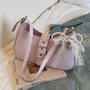 腋下包包女款2026新款潮春季时尚高级感轻奢小众单肩包通勤斜挎包