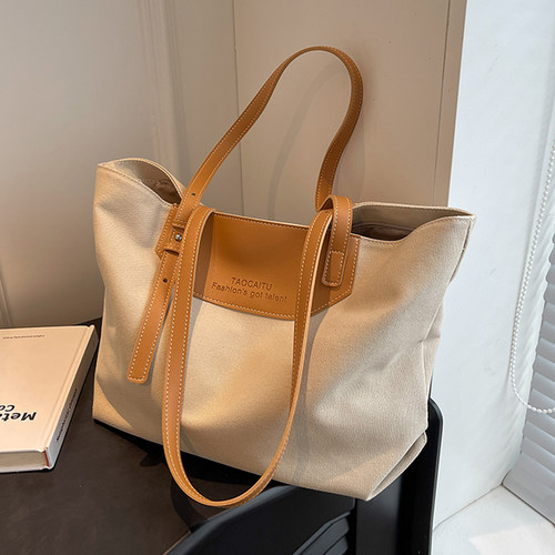 流行时尚单肩简约手提休闲托特包