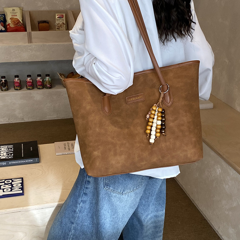 2026新款时尚百搭托特包女大容量可爱卡通压花百搭单肩包手提包包,箱包皮具/热销女包/男包,通用款女包,淘宝优惠券,粉丝福利购,淘宝优惠卷