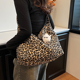 豹纹大容量托特包包女2025新款 时尚 超火通勤单肩包流行布袋斜挎包