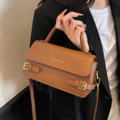 高级感手提包通勤单肩斜挎小方包 潮流行时尚 小众包包女式 2026新款