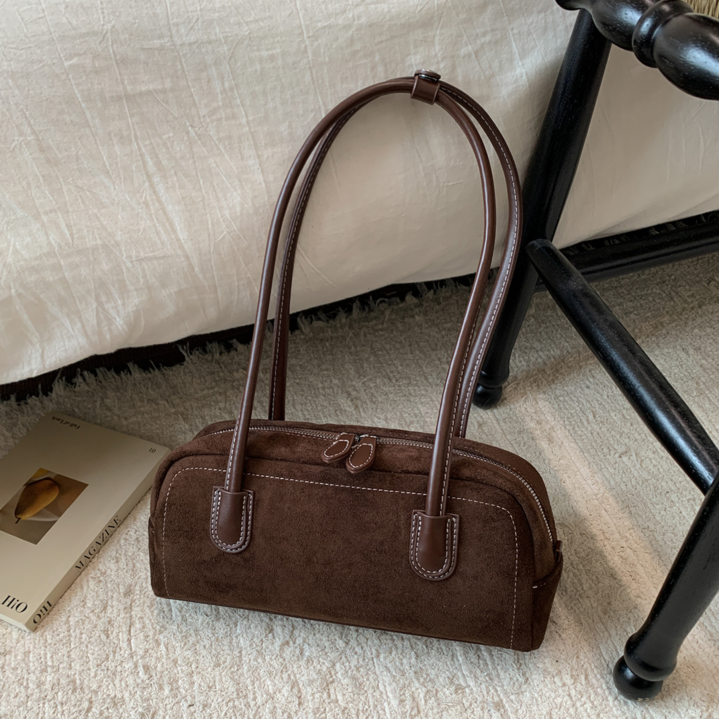 腋下包包女式2025新款秋冬单肩包上班通勤包小众轻奢高级感单肩包