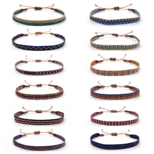 埃及异域风织带手绳西班牙民族风纯手工制作叠戴个性小众百搭手链