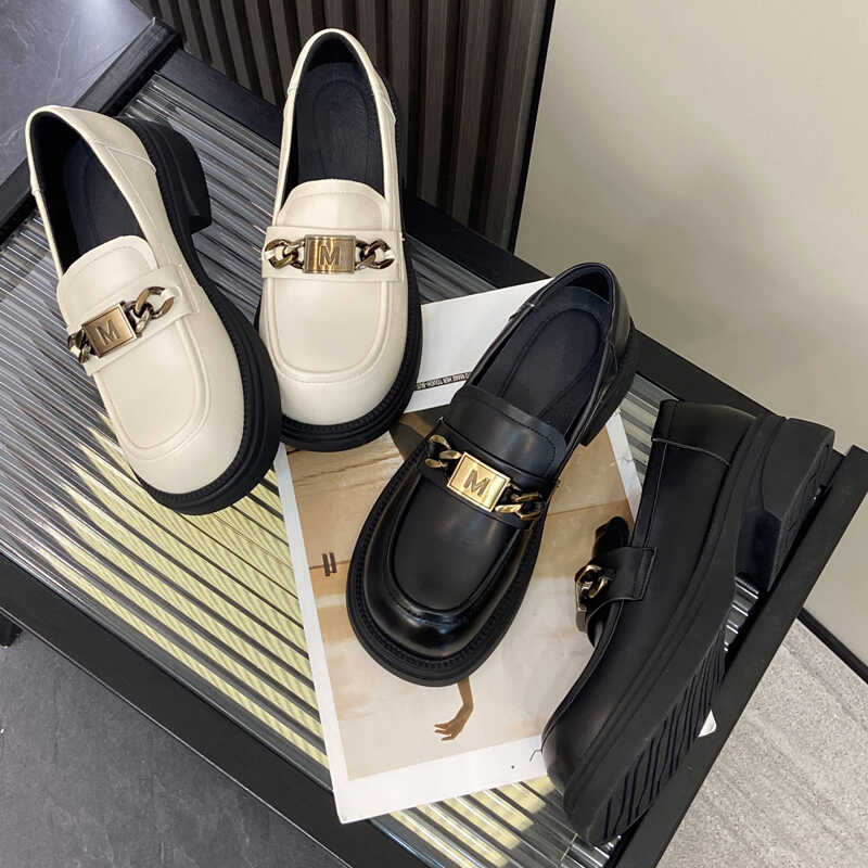 2024秋季新款乐福鞋牛皮