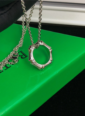 LONGBAOACC节节高升锆石短项链女