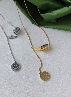 钛钢短款项链女不掉色锁骨链