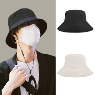 秋冬特大码渔夫帽男大帽檐显脸小大头围遮阳帽钓鱼水桶帽女盆帽夏