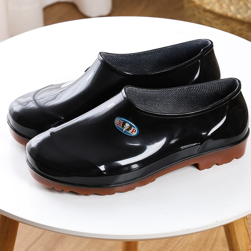 雨鞋时尚防水防滑耐磨雨靴四季工作胶鞋短筒户外钓鱼男士厚底水鞋,居家日用,雨鞋/雨靴,淘宝优惠券,粉丝福利购,淘宝优惠卷