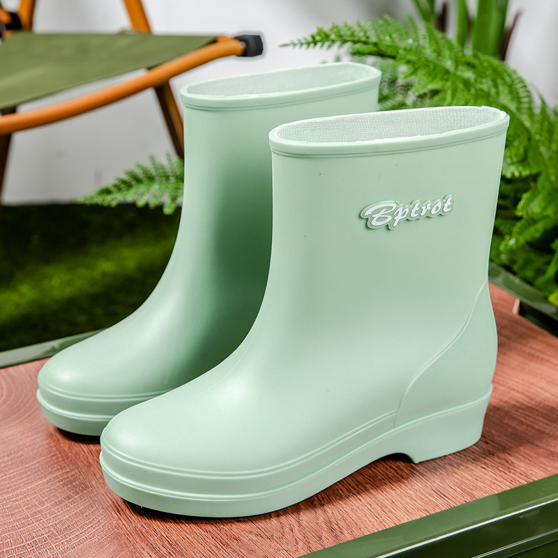 新款雨鞋女浅口时尚厚底防滑防水短筒水鞋加绒厨房工作软底胶鞋女,居家日用,雨鞋/雨靴,淘宝优惠券,粉丝福利购,淘宝优惠卷