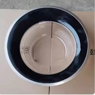 海尔 G100108B12G 家用全自动洗脱一体10kg变频滚筒洗衣机玻璃门